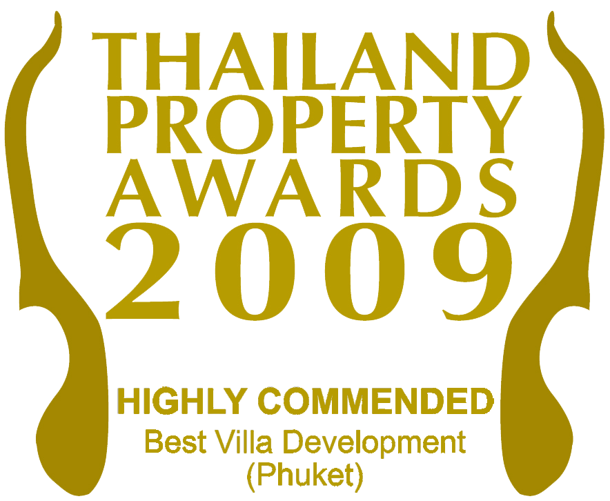 Highly commended Best villa Development Phuket 2009